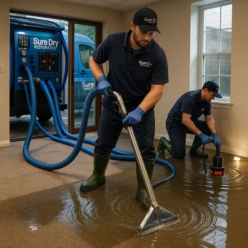 Water Extraction and Removal process in Chinatown, CA